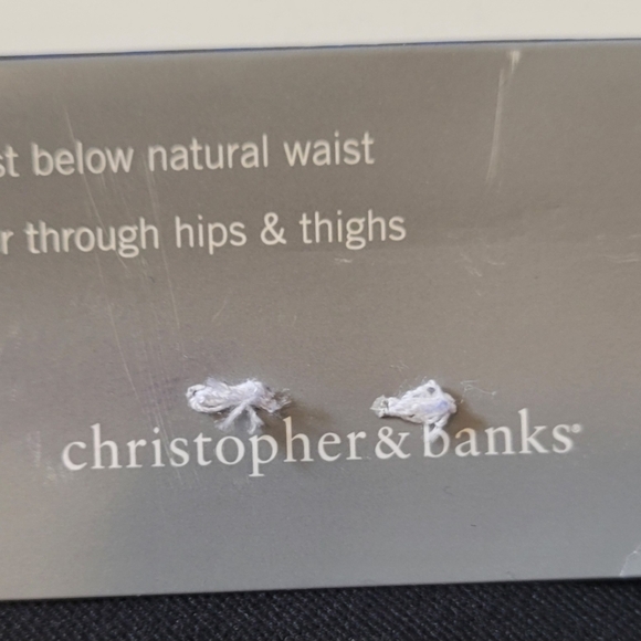 Black Slacks Christopher & Banks NWT Size 14 - Picture 3 of 7